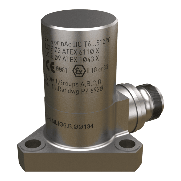High temperature vibration sensors Vibrometer Catalogue